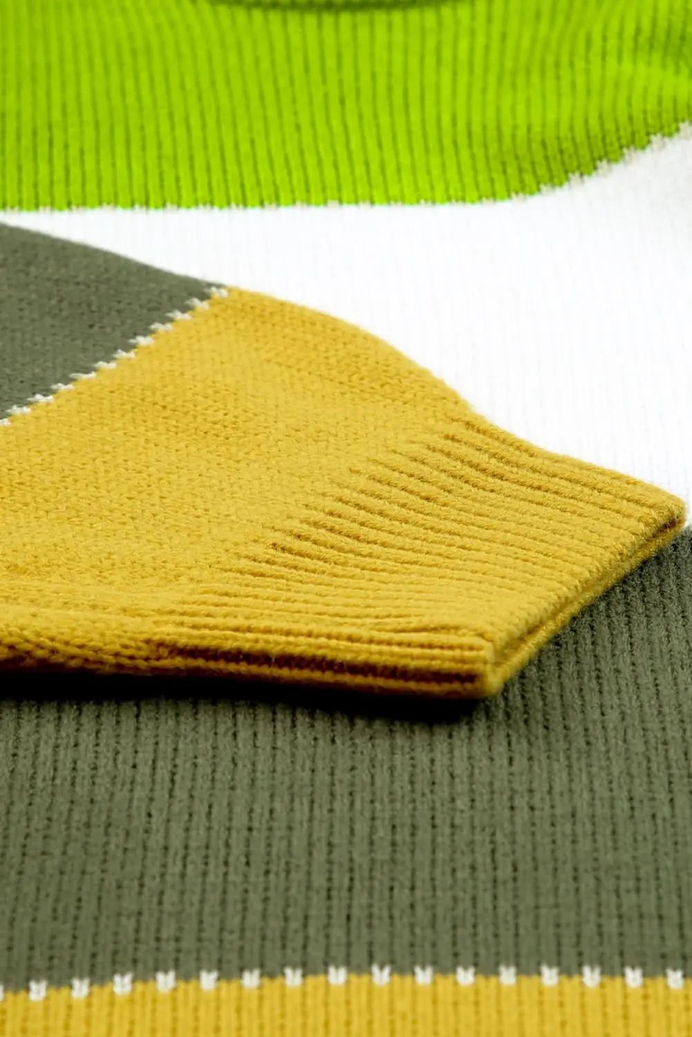 Chic green plus size sweater - Love Salve